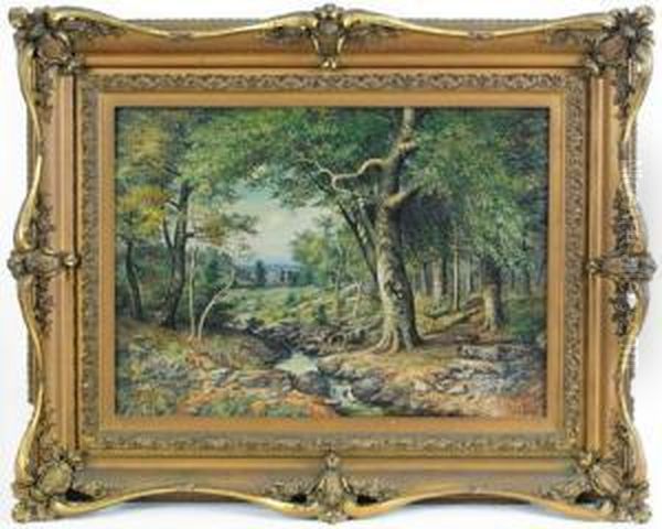 Landscape Oil Painting by Eugene Samuel Reeser