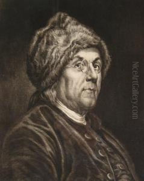 Benjamin Franklin Oil Painting by Jacques Reich