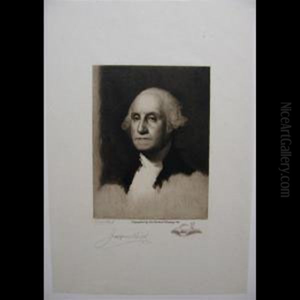 George Washington Oil Painting by Jacques Reich