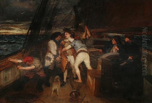 The Mutiny Oil Painting by George Ogilvy Reid