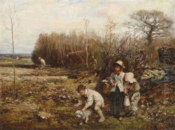 Spring Oil Painting by John Robertson Reid