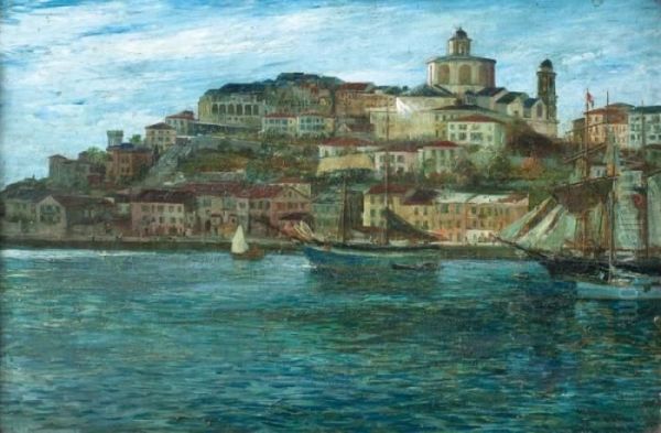 Alcarve Portugues Oil Painting by John Robertson Reid