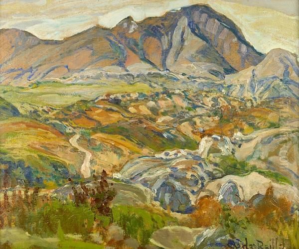 In The Mountains, Baja, California Oil Painting by Charles Reiffel