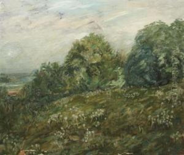 Landscape Oil Painting by William George Reindel