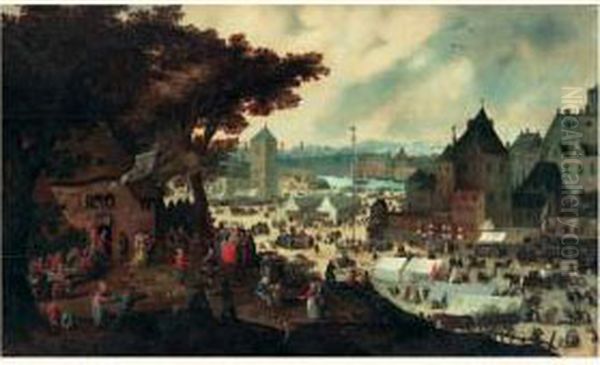 La Kermesse Oil Painting by Lodewyck Rem