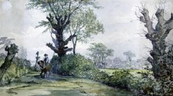 English Landscapes Oil Painting by George Remington