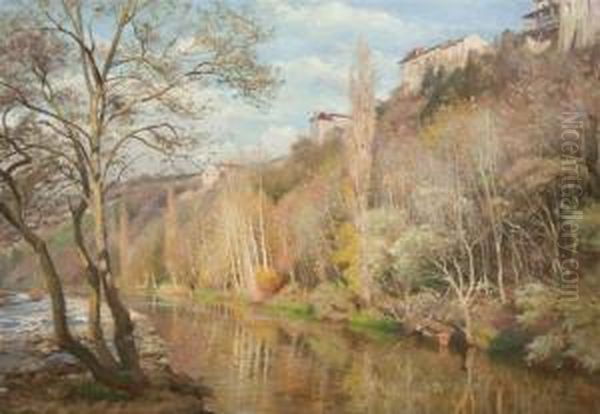 Liverden Oil Painting by Alfred Renaudin