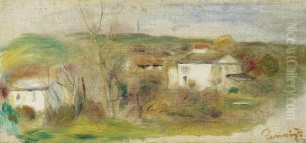 La Vallee De La Cagne Oil Painting by Pierre Auguste Renoir