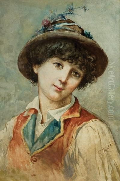 Joven Oil Painting by Raffaello Resio