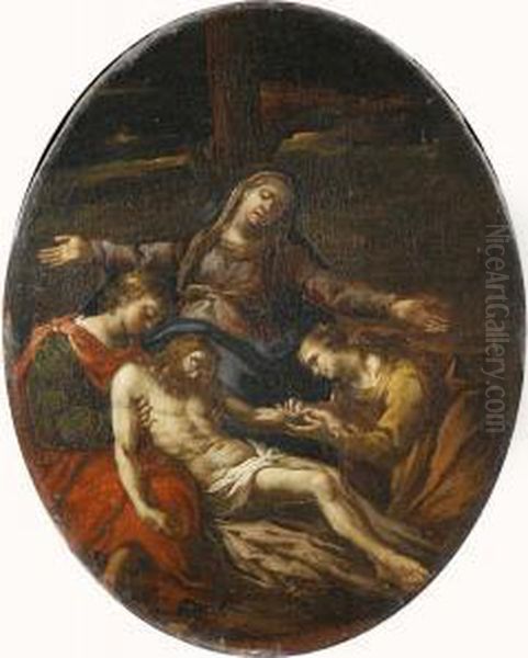 Pieta Oil Painting by Giovanni Battista Resoaggi