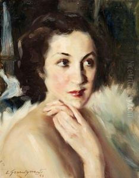 Parisienne. Oil Painting by Pierra Ribera