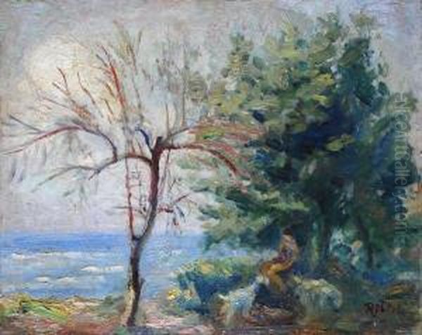 Paesaggio Oil Painting by Fernando Riblet