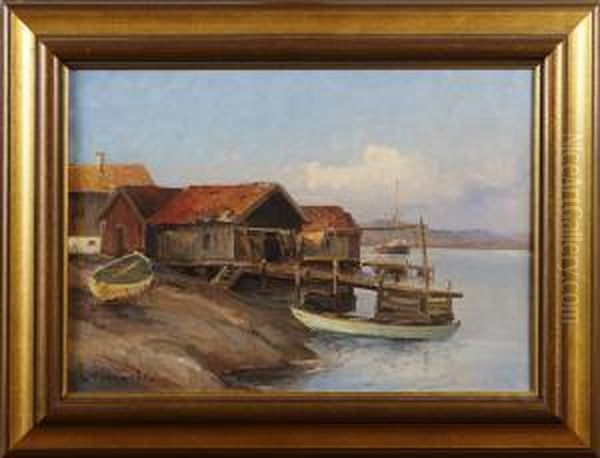 Karingo Oil Painting by Otto Ludvig Richarde