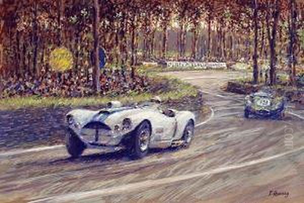 Cunningham C4.r Oil Painting by Richard Peter Richards