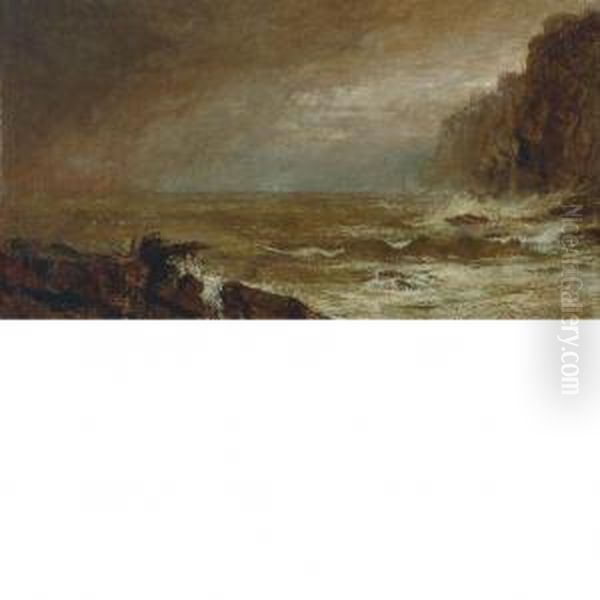 The Tempest Oil Painting by William Trost Richards