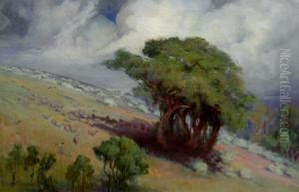 Bacchus Marsh Oil Painting by Charles Douglas Richardson