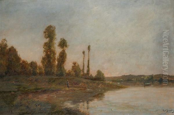 Bocage Oil Painting by Leon Richet