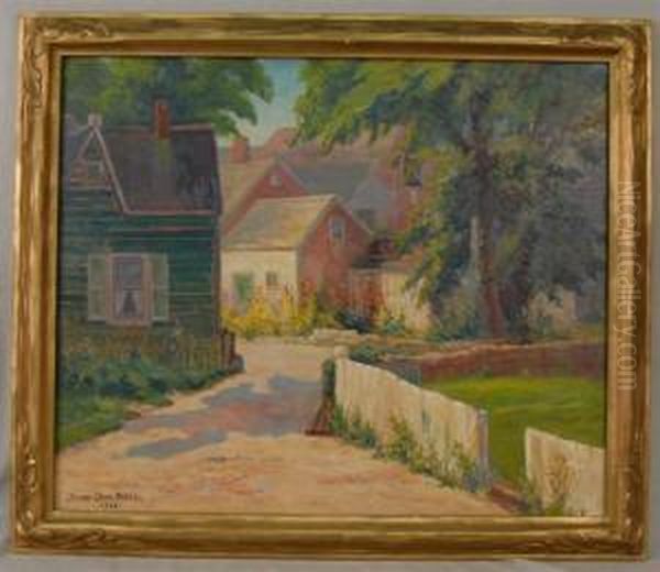 Early Afternoon Sunlight, Providence Oil Painting by Henry Orne Rider