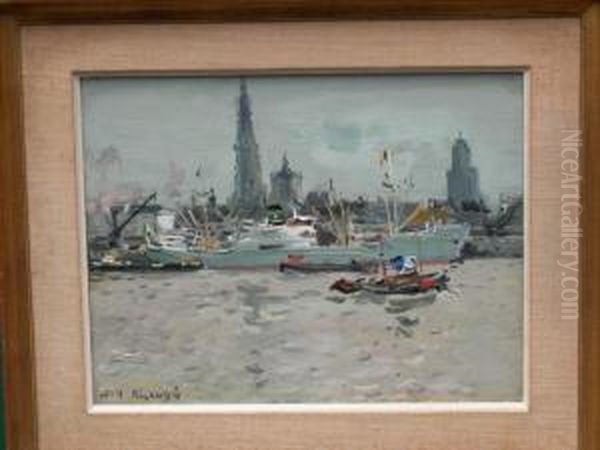 Anvers Oil Painting by Jean-Baptiste Rigaud