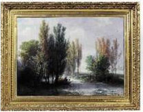 47 X 66 Cm Oil Painting by P.E. Rischgitz