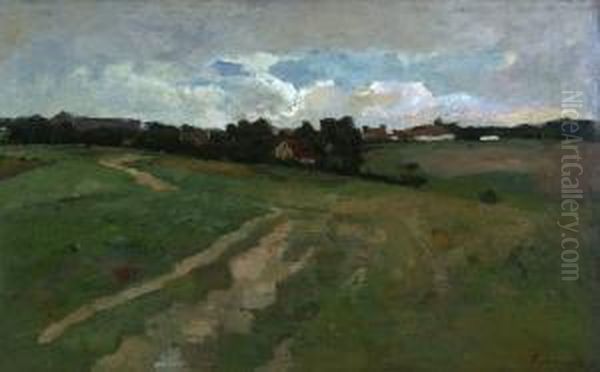 Landscape Oil Painting by Jacob Ritsema