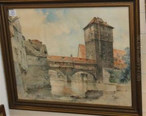 Henbergsted, Nuremberg Oil Painting by Lorenz Ritter