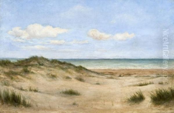 Cape Cod Dunes Oil Painting by Louis Ritter