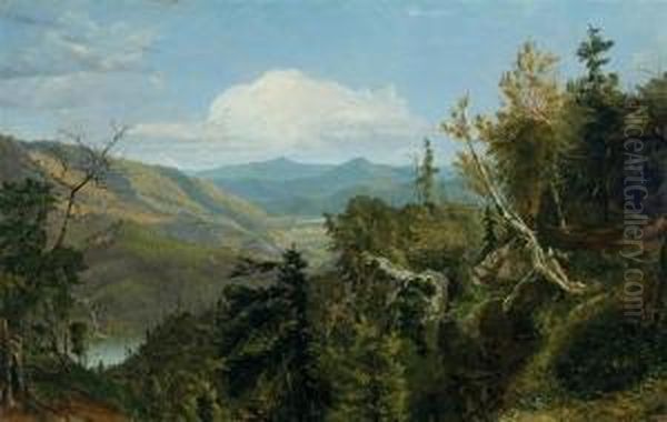 Morning In The Alleghenies Oil Painting by Horace Walcott Robbins