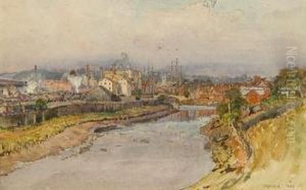 Ipswich Oil Painting by Henry Robertson