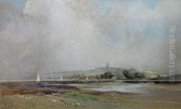 View Ofblakeney Oil Painting by Percy Robertson