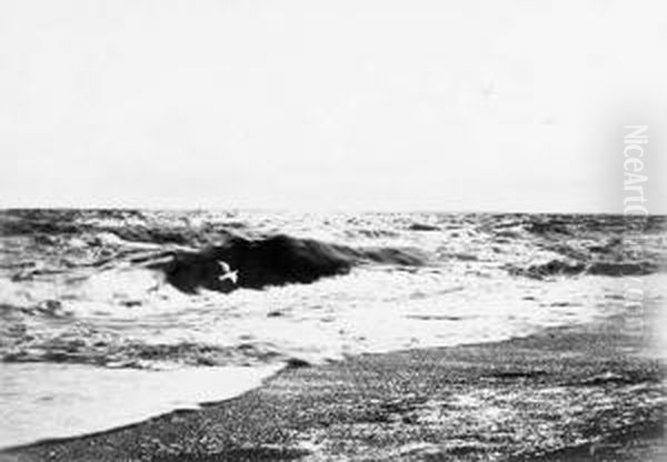 The Bearded Margent Of The Sea Oil Painting by Henry Peach Robinson