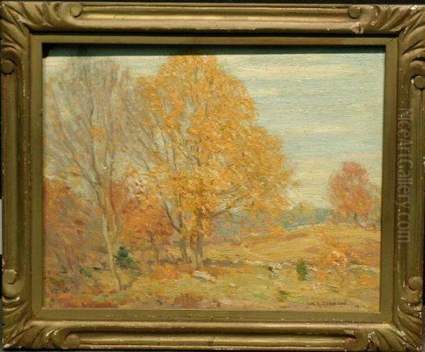 Lyme, Connecticut Oil Painting by William S. Robinson