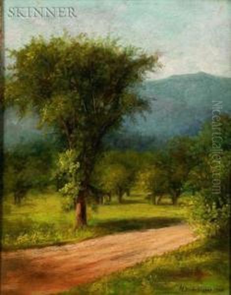 Country Road Oil Painting by Robinson Wood Harriette