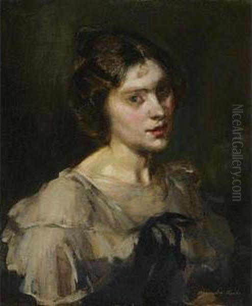 Peggy Oil Painting by Alexander Ignatius Roche