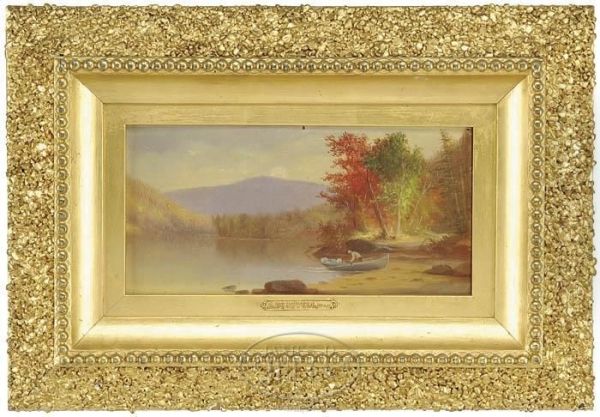 7thlake, Adirondacks Oil Painting by Augustus Rockwell