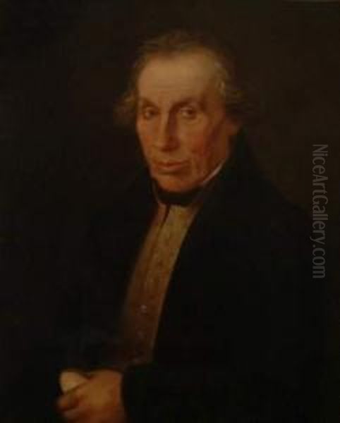 Portrait D'homme Oil Painting by Rodier