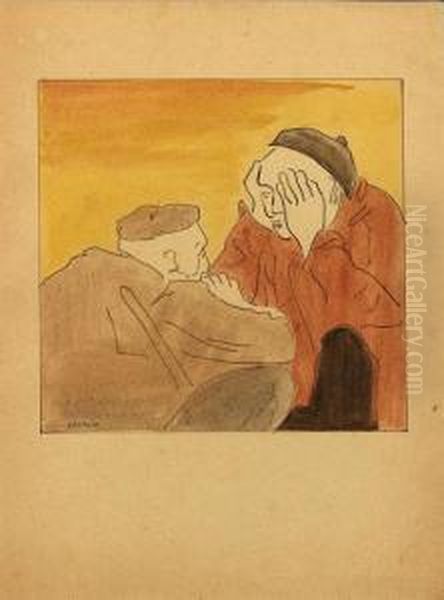 Conversacion by Alfonso Rodriguez Castelao