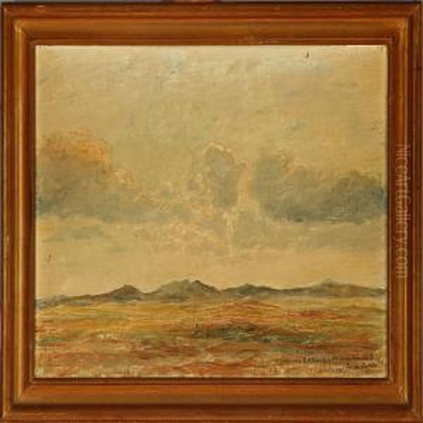 Landscape Oil Painting by Johan Rohde