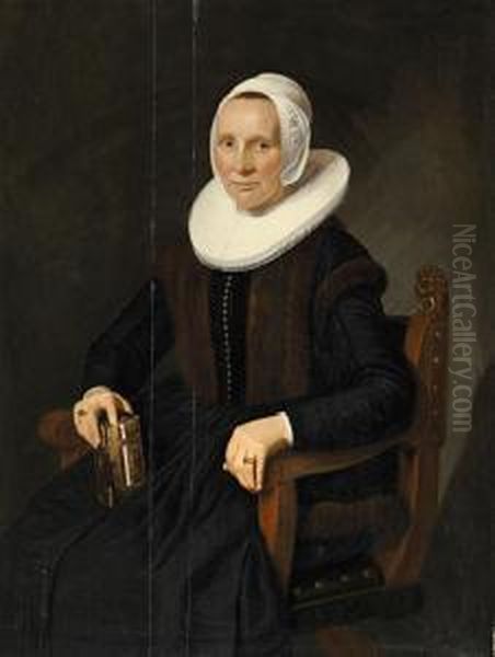 Bildnis Des Joan Vreericks Abbekerk Bildnis Seiner Frau Lucia Syms Oil Painting by Jan Albertz. Rotius