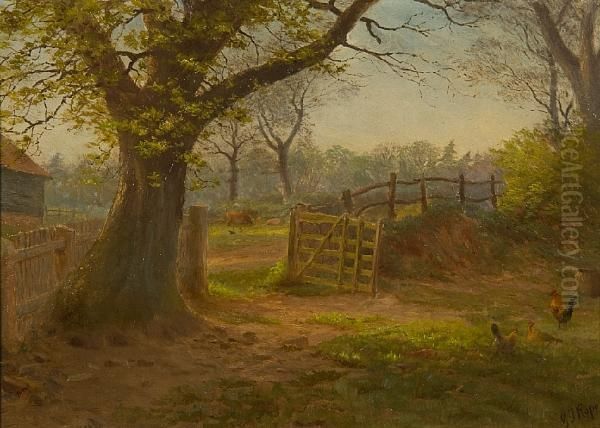 The Afternoon Sun Oil Painting by George Thomas Rope