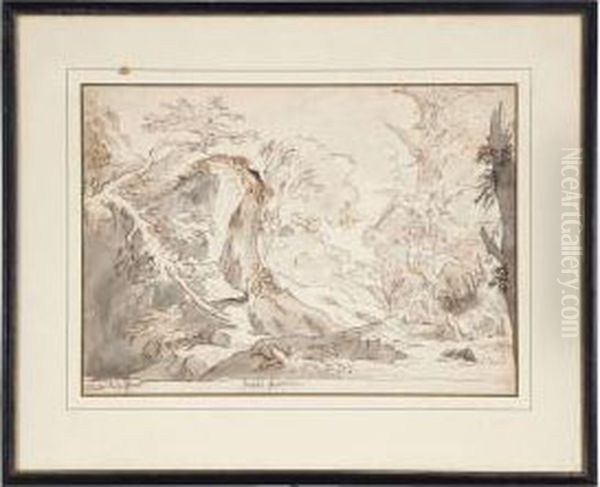 Jacob 's Ladder Oil Painting by Salvator Rosa