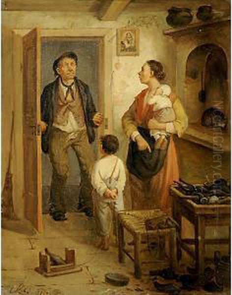 Torna A Lavorar Oil Painting by Giovanni Luigi Rose