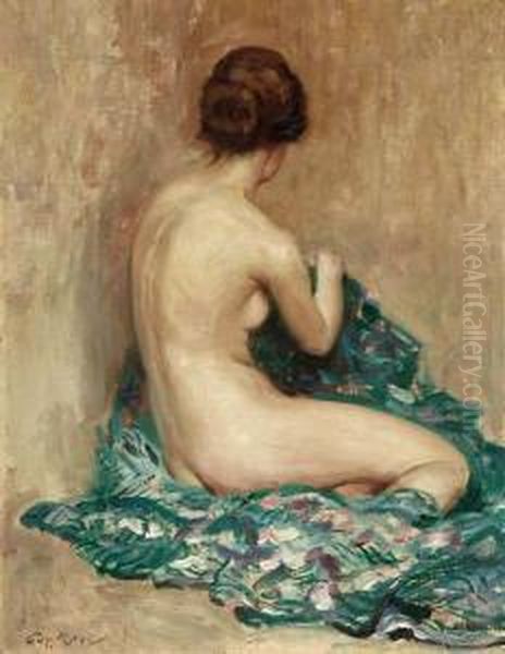 Nude Oil Painting by Guy Rose