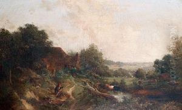 Durmot Hill Oil Painting by William S. Rose