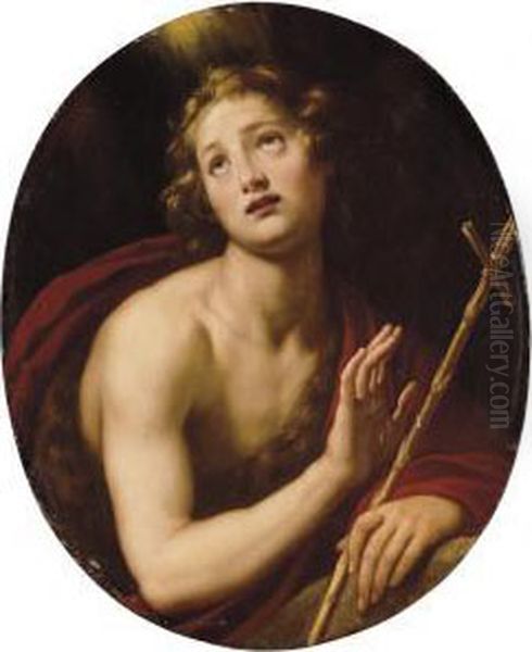 Saint John The Baptist Oil Painting by Matteo Roselli