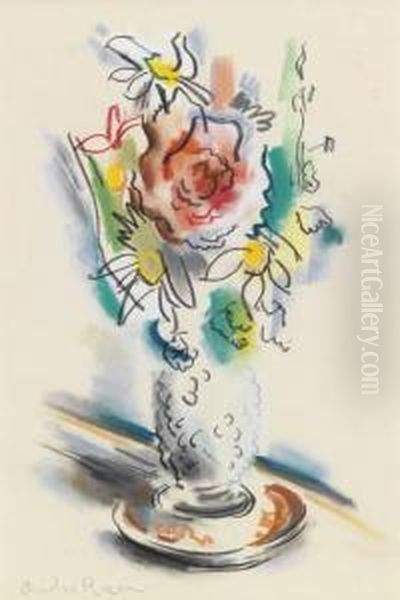 Bouquet. Oil Painting by Charles Rosen