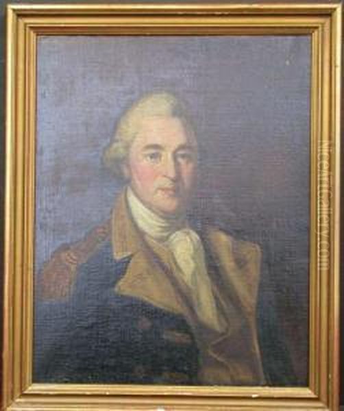 Portrait Of General Anthony Wayne Oil Painting by Albert Rosenthal