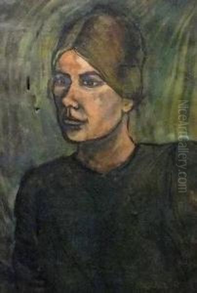 Hanna Oil Painting by Michael Ross