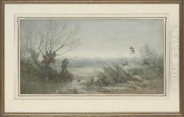 Duck Shooting Oil Painting by Sir Henry Raeburn