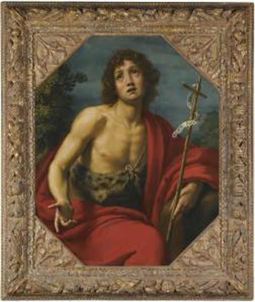 Saint John The Baptist Oil Painting by Matteo Rosselli